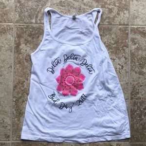Tri Delta Bid Day Tank